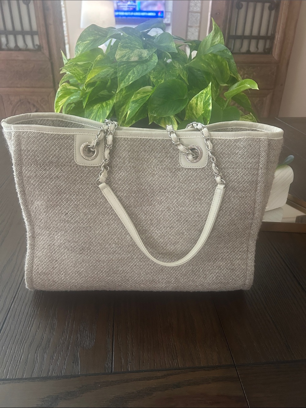 Chanel Deauville Tote Bag - Picture 2 of 7